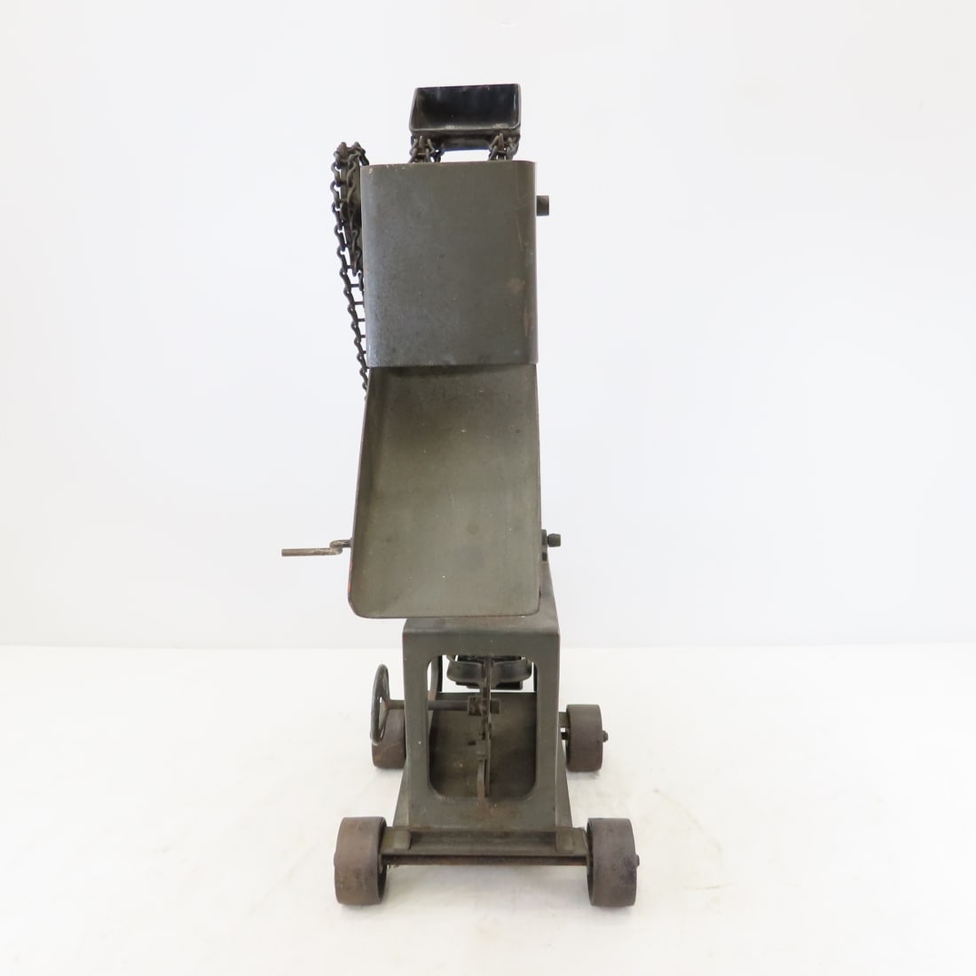 Original 1920's Buddy L Steel Sand Loader - 9