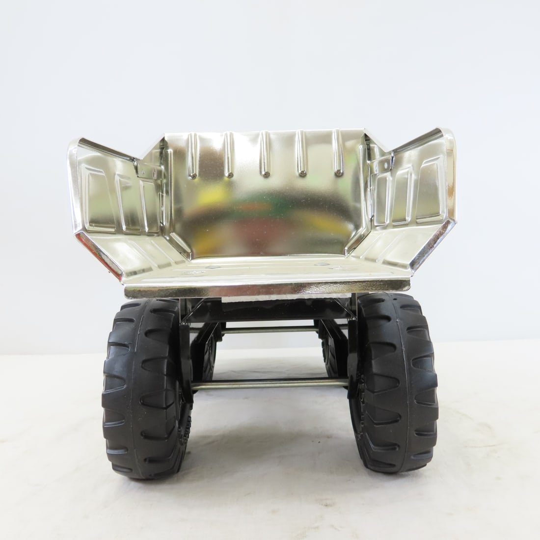 25th Anniversary Silver Mighty Tonka Dump Truck - 4