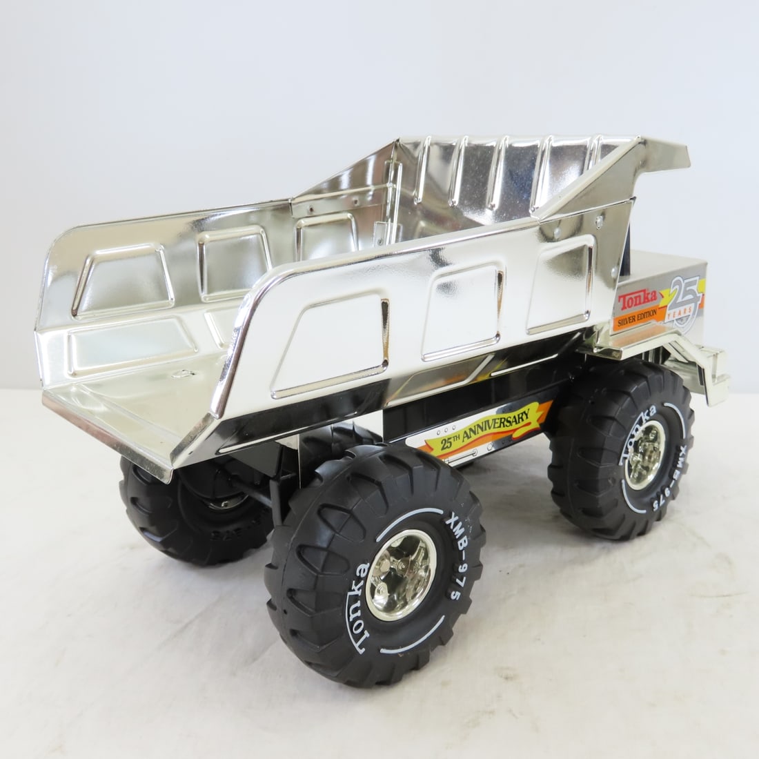 25th Anniversary Silver Mighty Tonka Dump Truck - 5