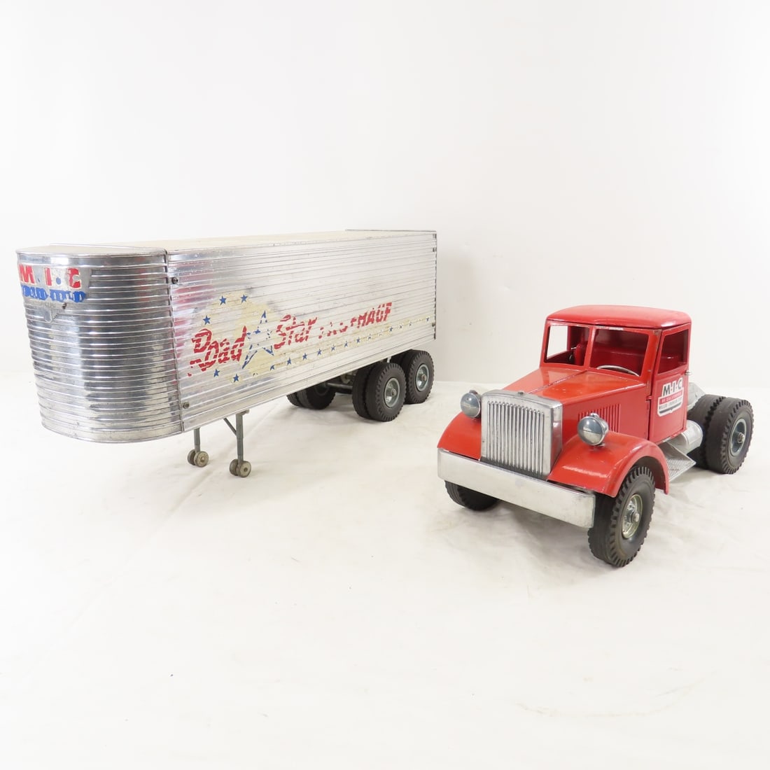 Original Smith Miller MIC Truck & Fruehauf Trailer - 11
