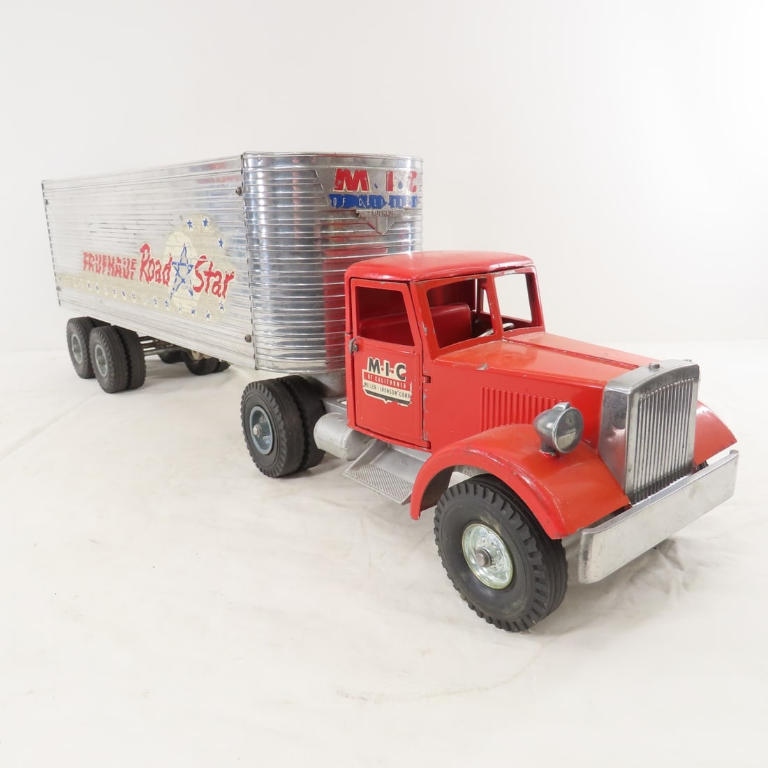 Original Smith Miller MIC Truck & Fruehauf Trailer - 7