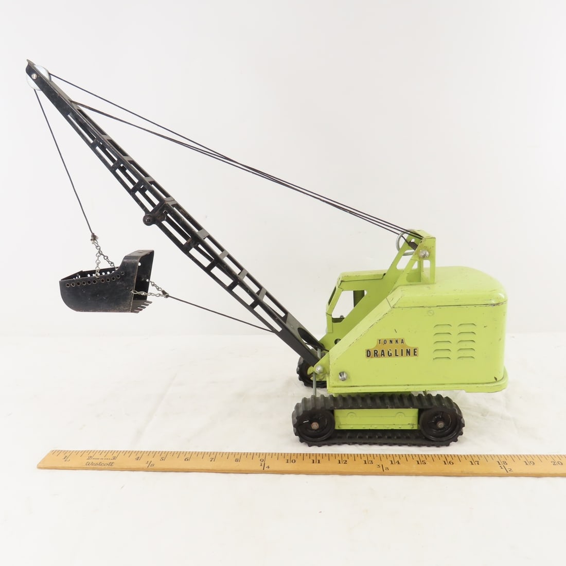 Original Tonka Pressed Steel Dragline - 2