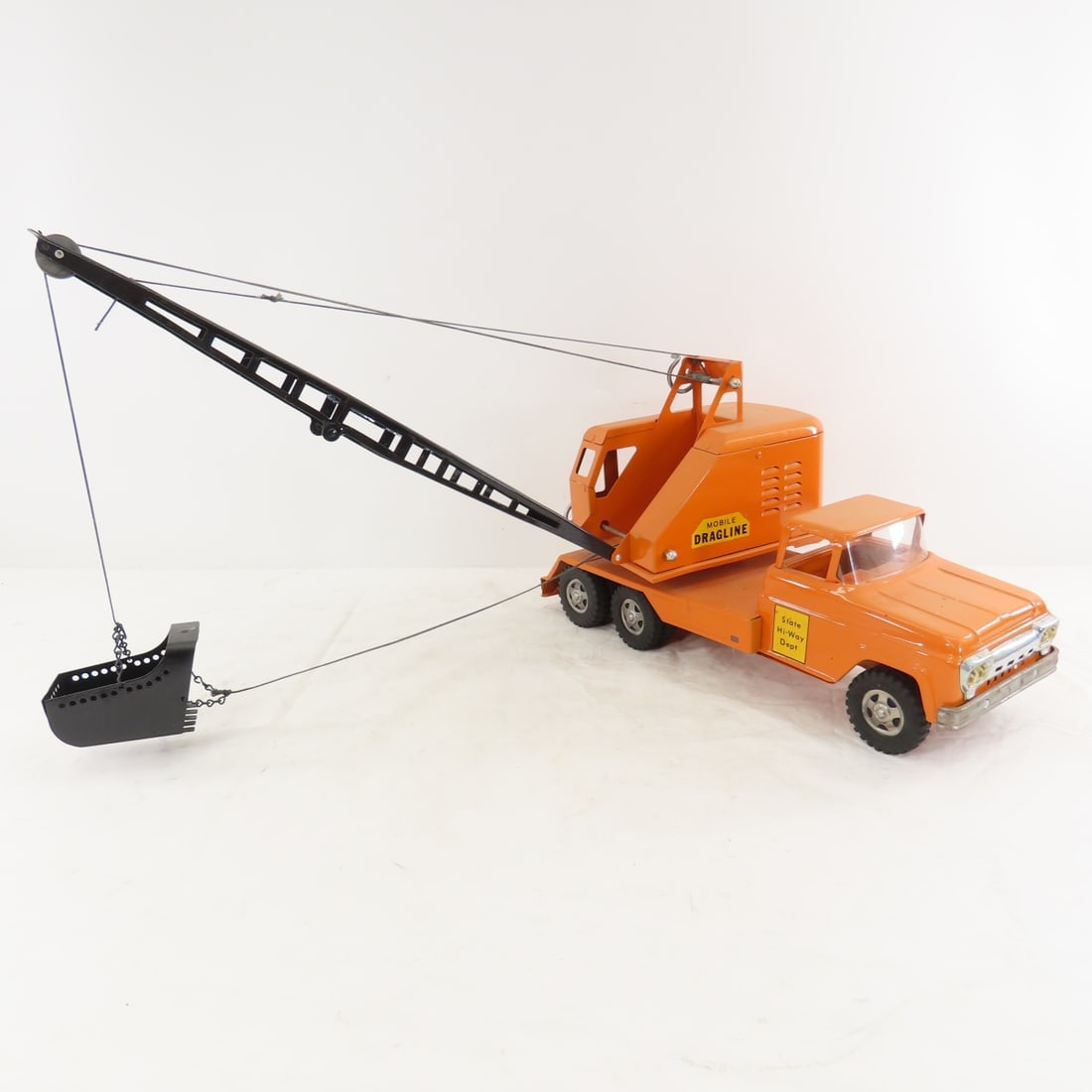 Original Tonka State Hi-Way Mobile Dragline Truck - 10