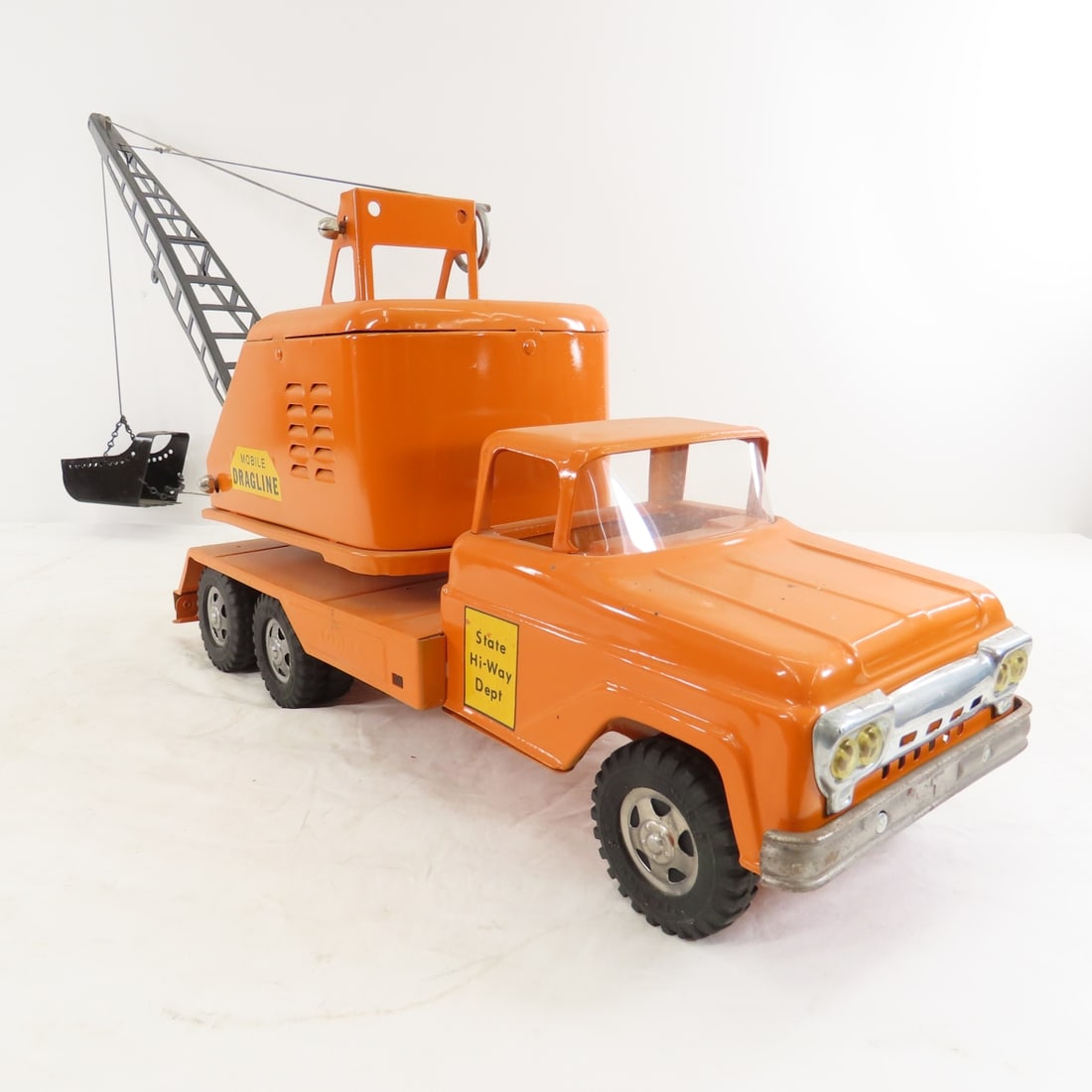 Original Tonka State Hi-Way Mobile Dragline Truck - 7