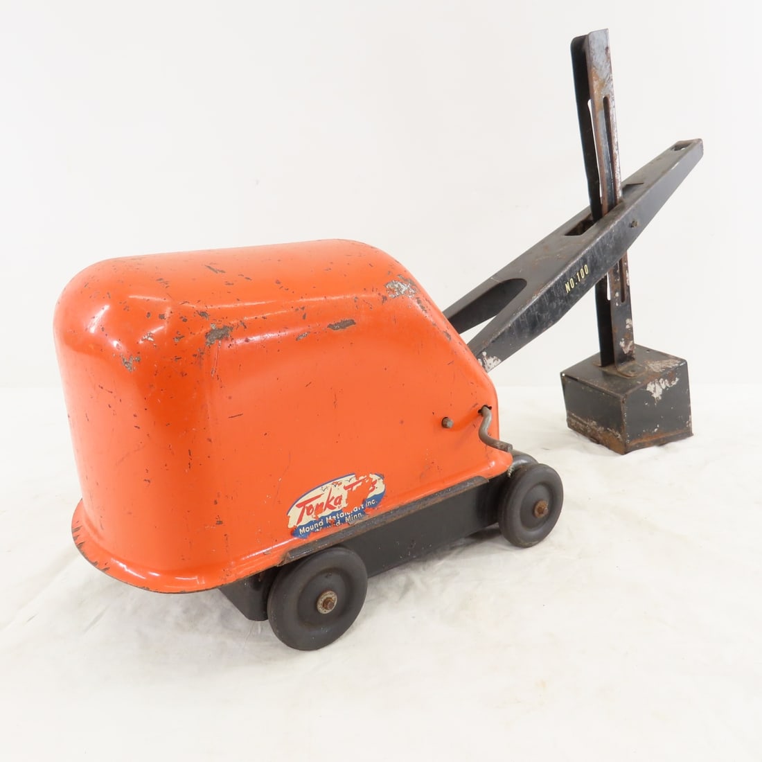 Original Tonka Mound Metalcraft #100 Steam Shovel - 5