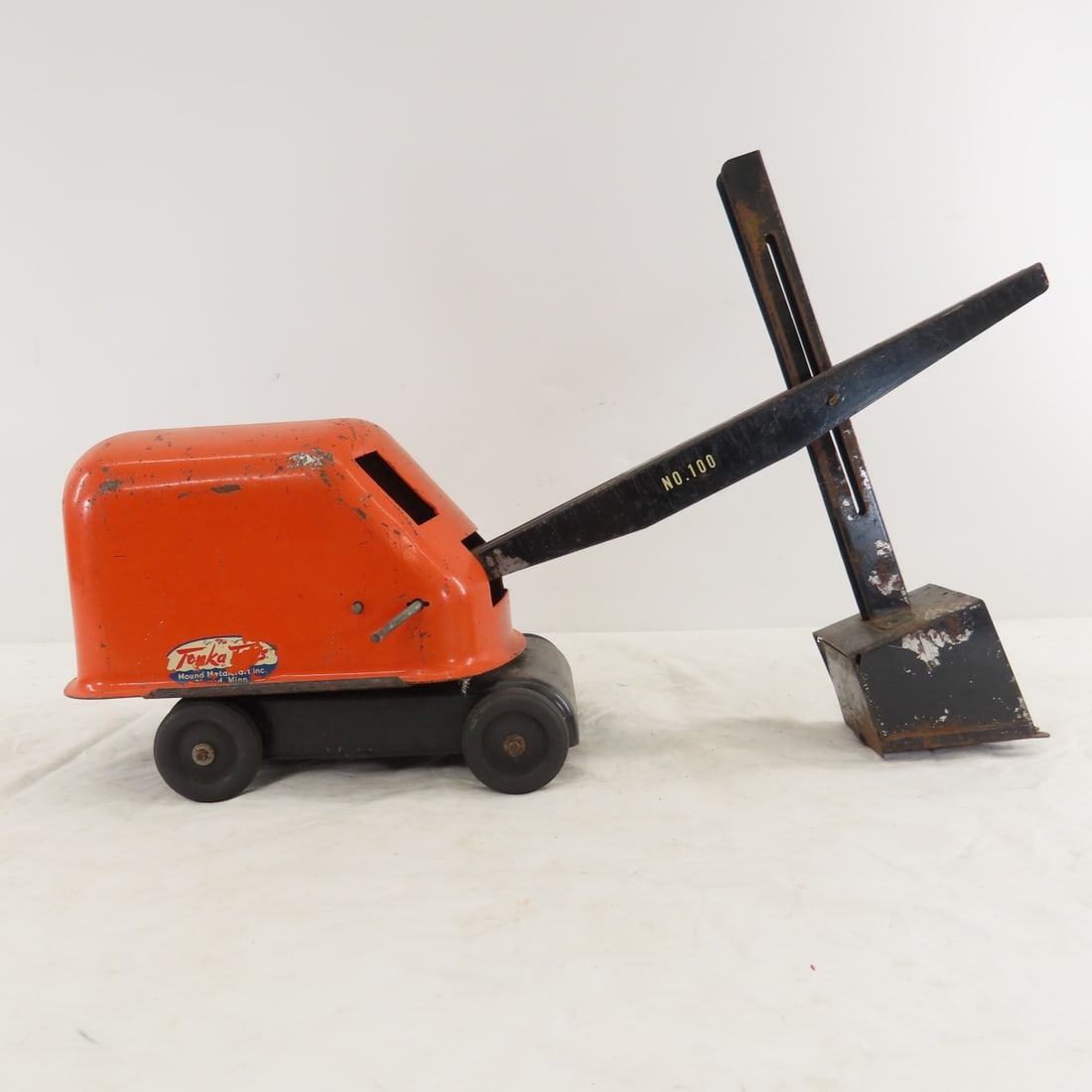 Original Tonka Mound Metalcraft #100 Steam Shovel - 6