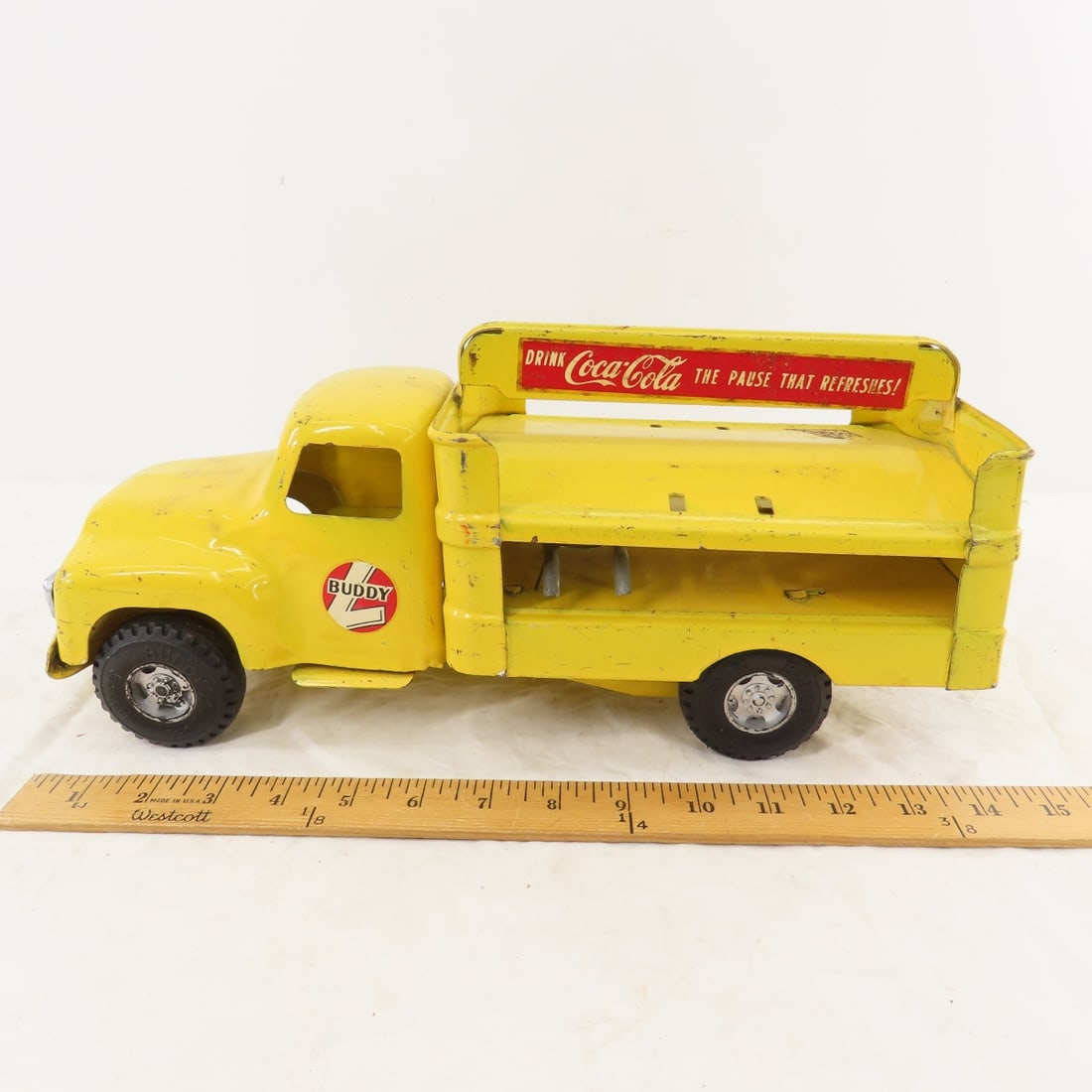 Original Buddy L Coca-Cola Delivery Truck - 2