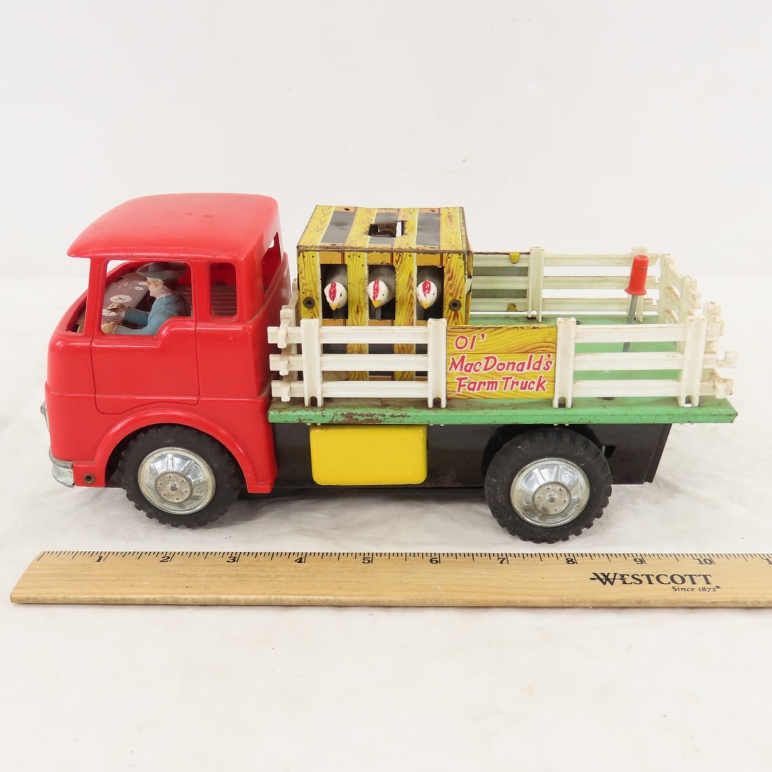 Vintage Bump n' Go Ol' MacDonald's Farm Truck - 2