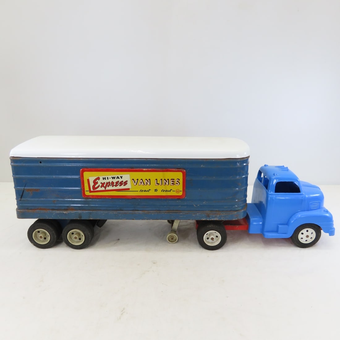 Original MARX Truck & HI-WAY Express Trailer - 6