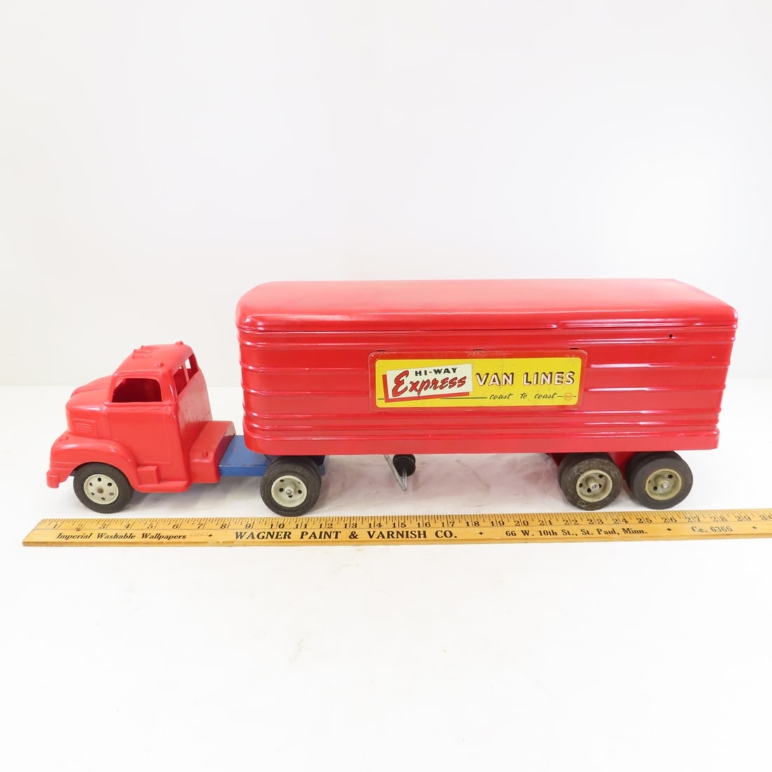 Original MARX Truck & HI-WAY Express Trailer - 2