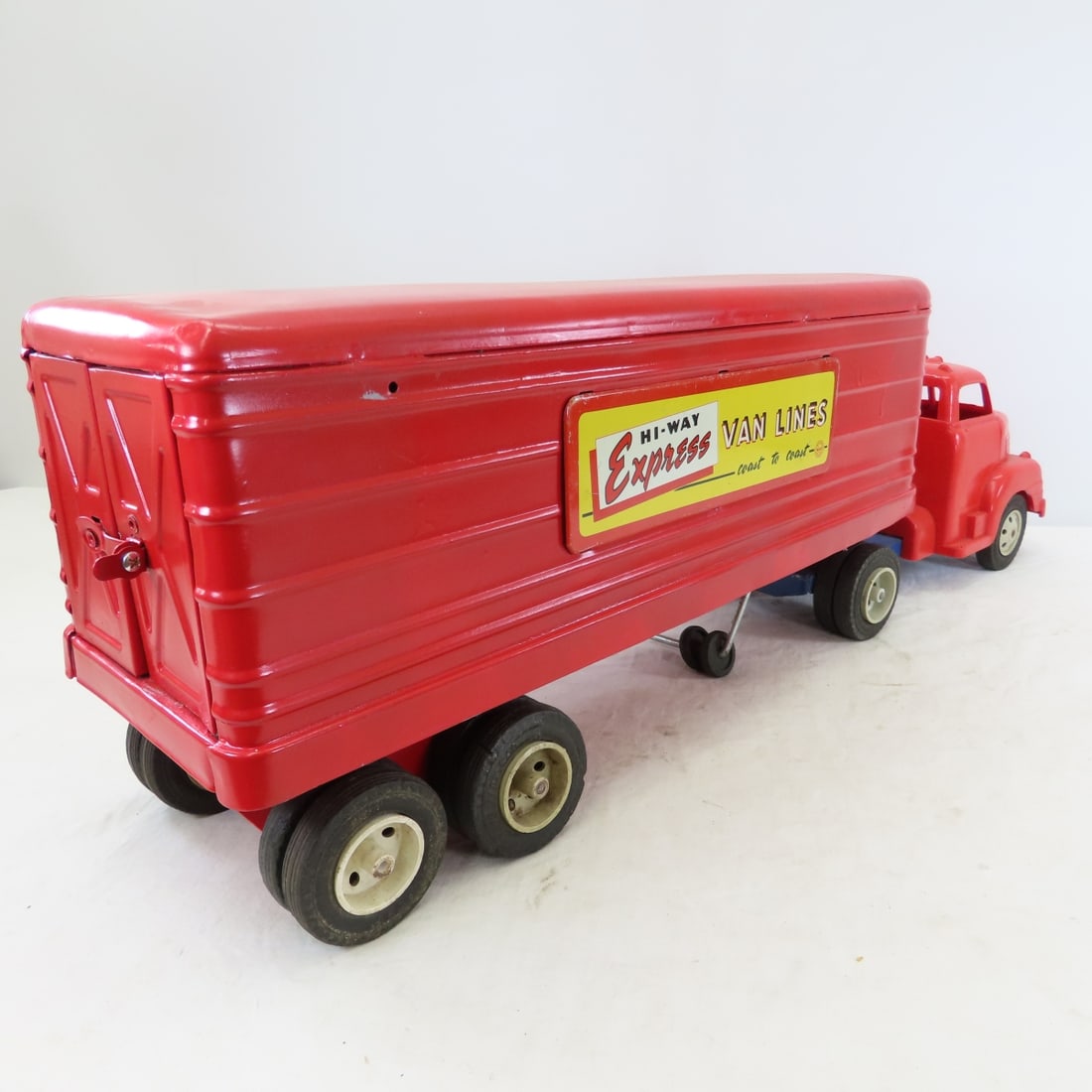 Original MARX Truck & HI-WAY Express Trailer - 5
