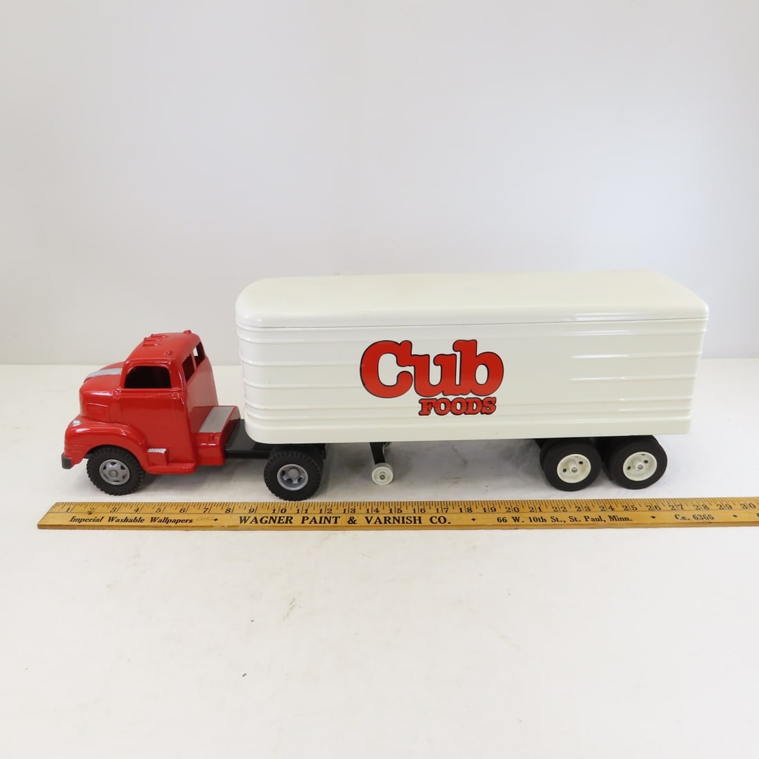 MARX Truck & Custom Cub Foods Trailer Restored - 2