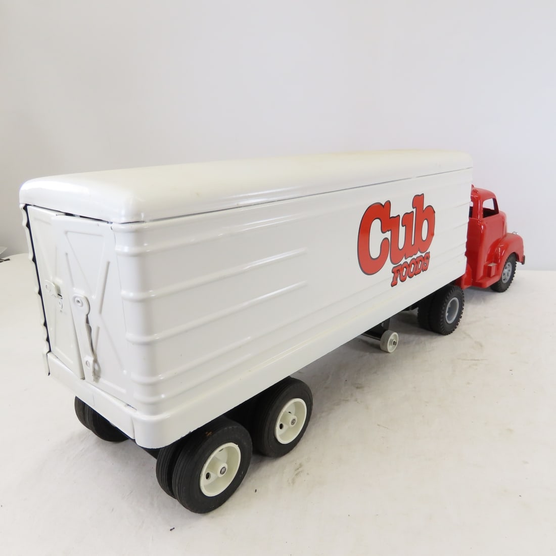 MARX Truck & Custom Cub Foods Trailer Restored - 5