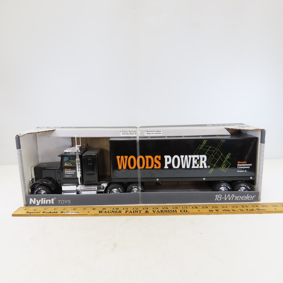 Vintage Nylint Woods Power Tractor Trailer in Box - 2