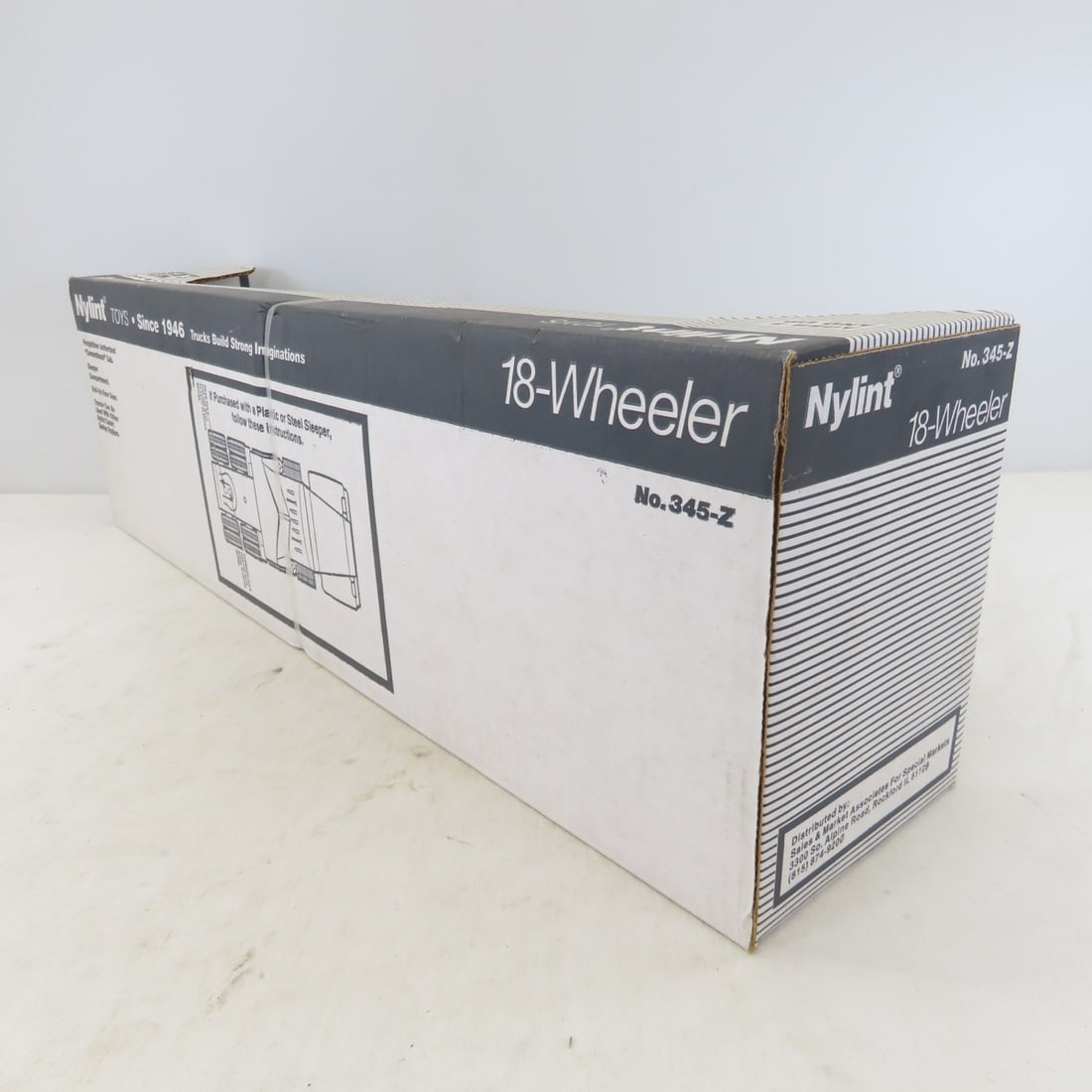 Vintage Nylint Woods Power Tractor Trailer in Box - 7