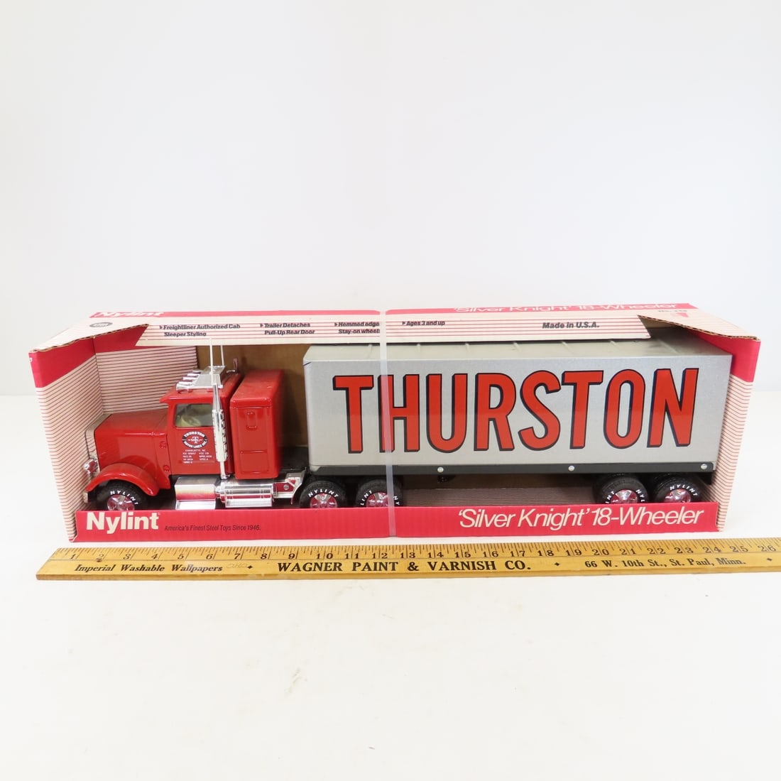 Vintage Nylint Thurston Silver Knight in Box - 2