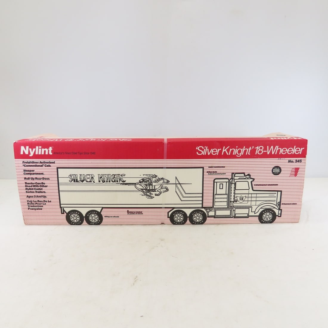Vintage Nylint Thurston Silver Knight in Box - 6