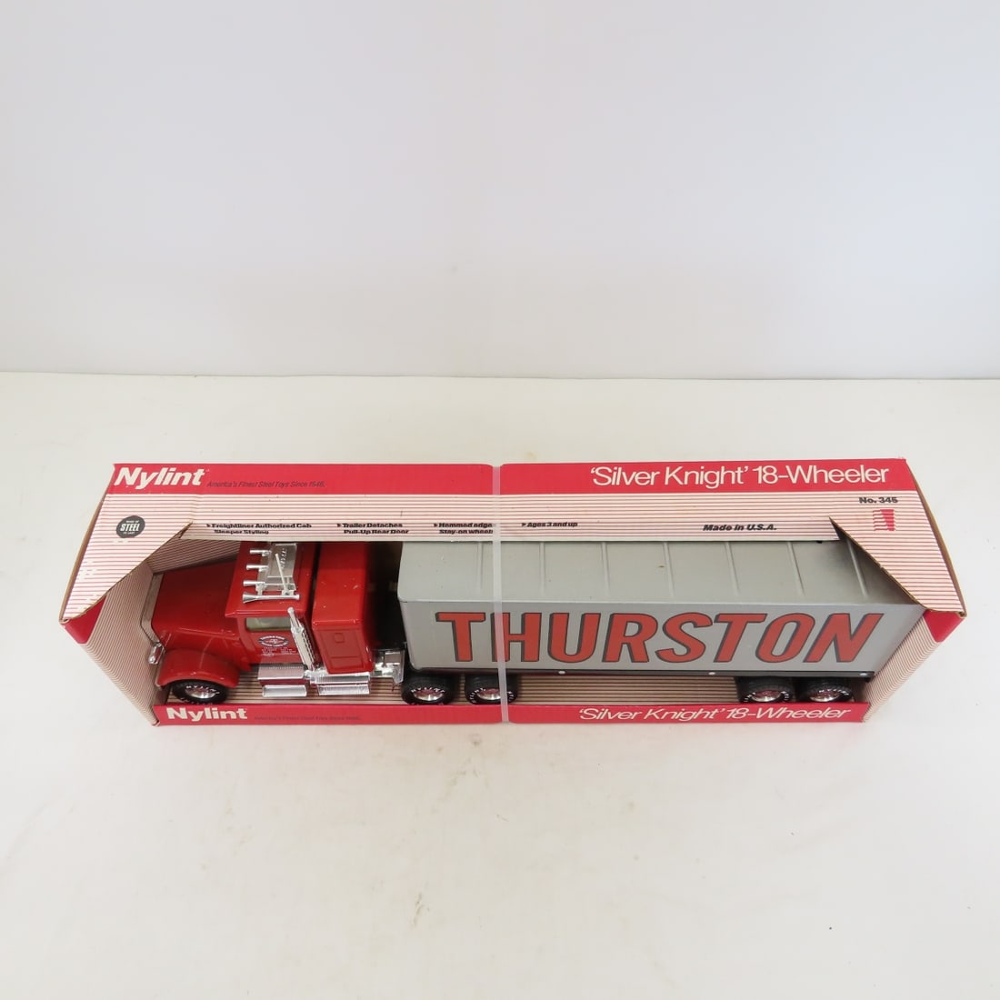 Vintage Nylint Thurston Silver Knight in Box - 9