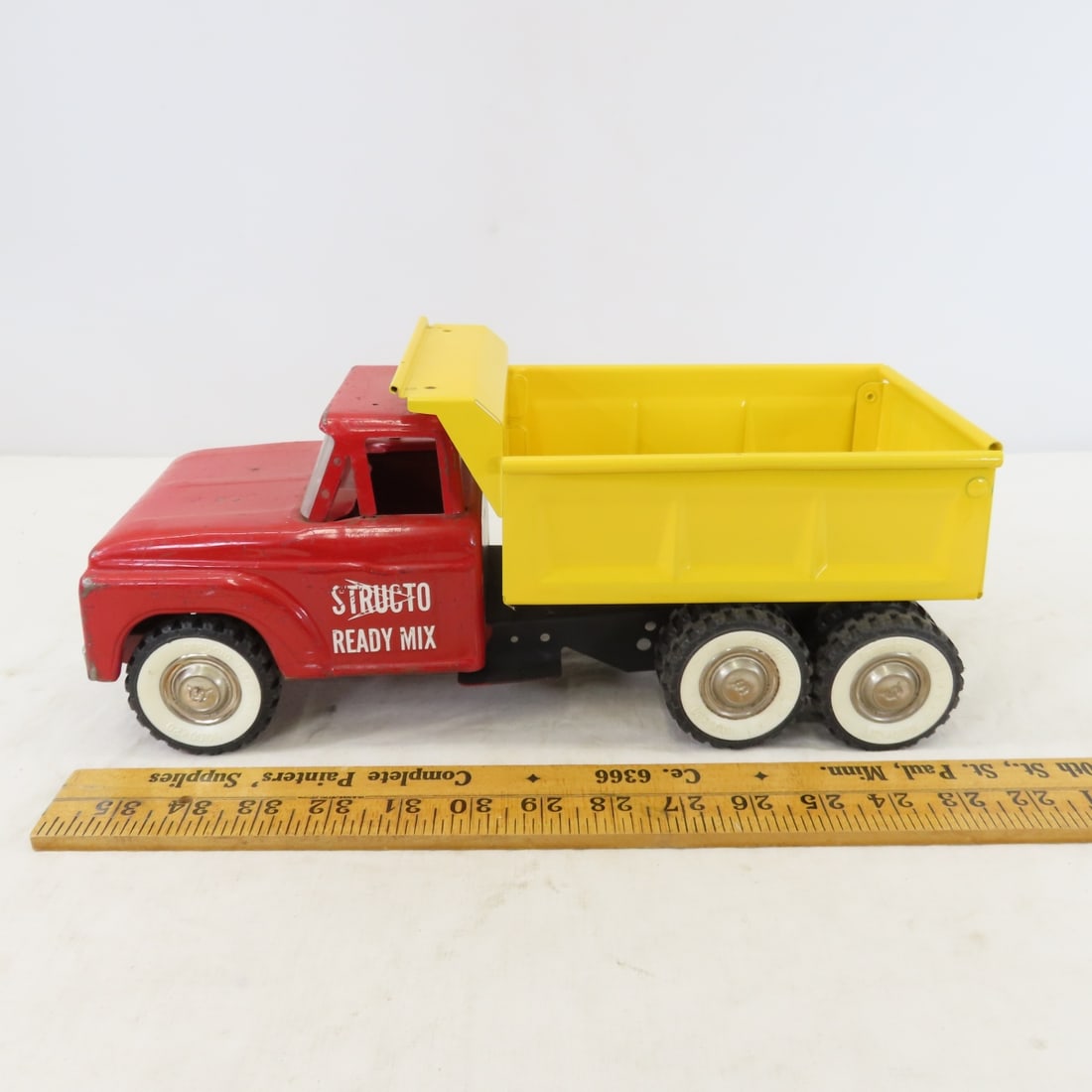 Original Structo Ready Mix Cab on Dump Truck - 2