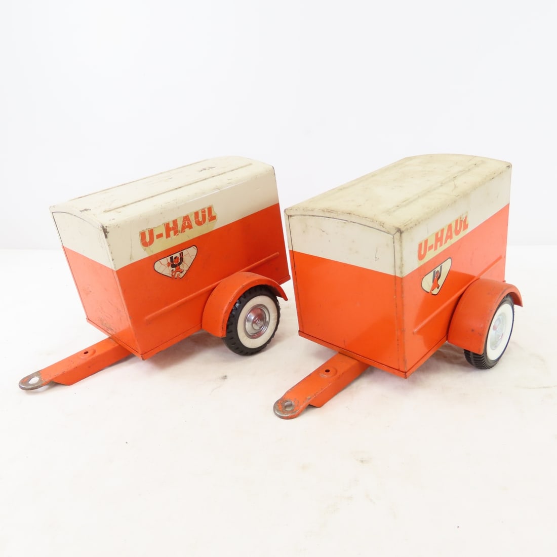 Restored Nylint U-Haul Truck & 4 Original Trailers - 16