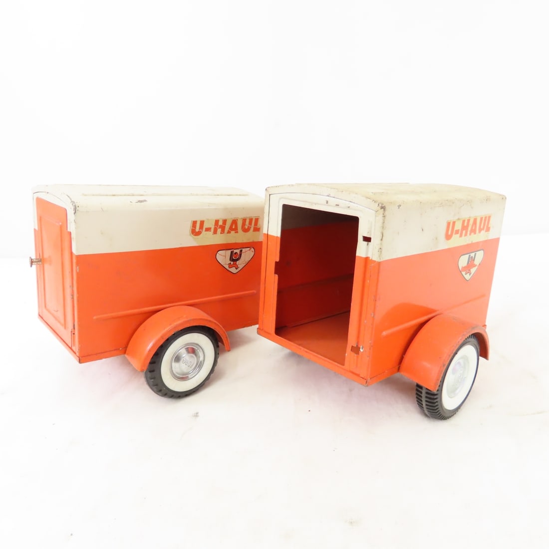 Restored Nylint U-Haul Truck & 4 Original Trailers - 19