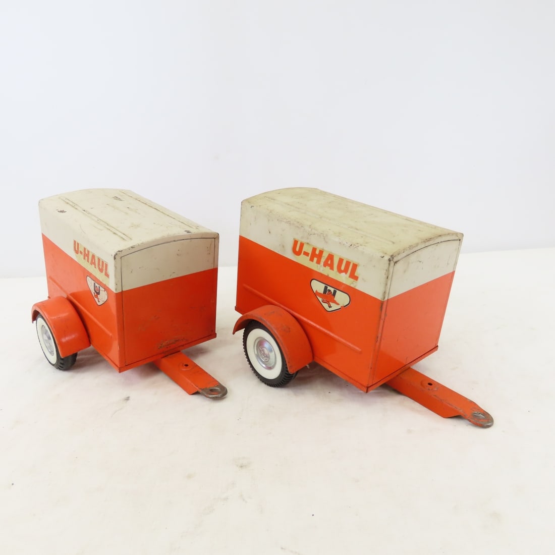 Restored Nylint U-Haul Truck & 4 Original Trailers - 20