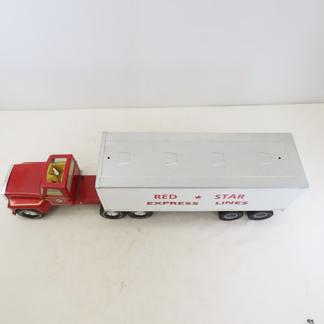 Original Nylint Fire Tractor & Custom Trailer - 9
