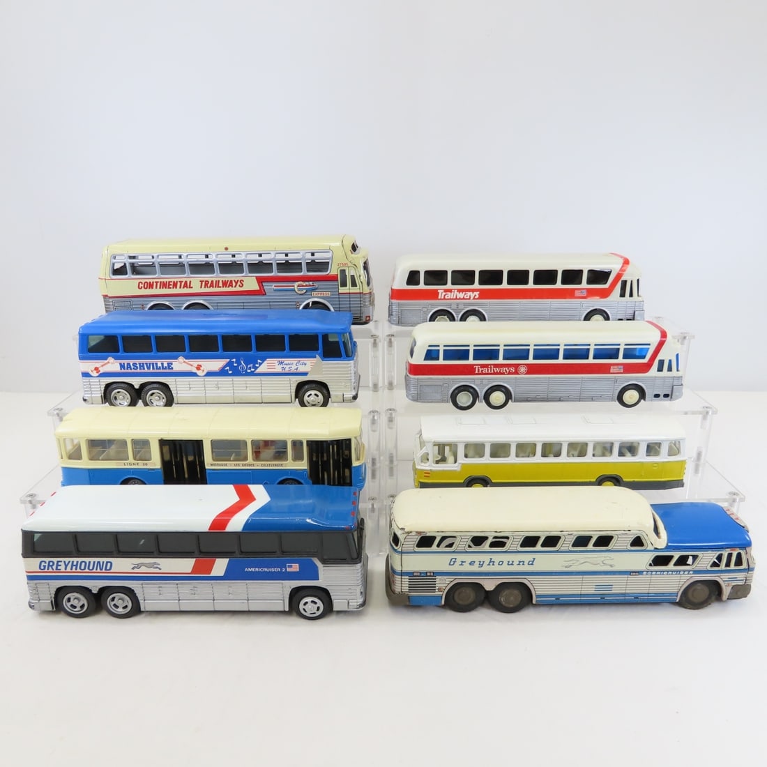 8 Assorted Bus Diecast, Friction and Banks - 2