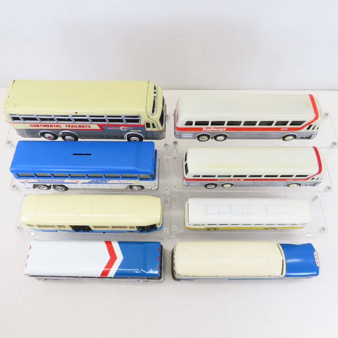 8 Assorted Bus Diecast, Friction and Banks - 3