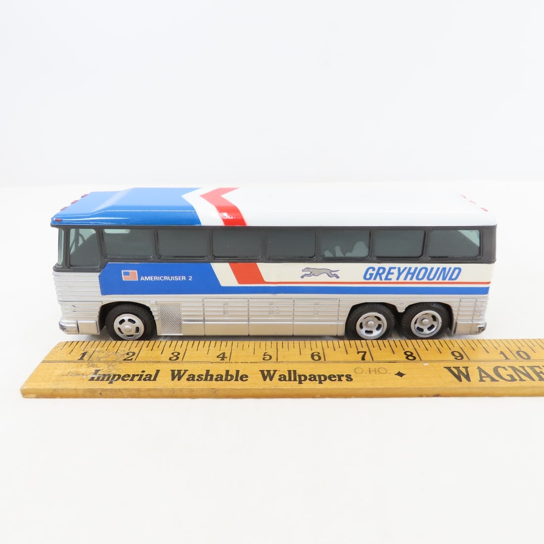 8 Assorted Bus Diecast, Friction and Banks - 8