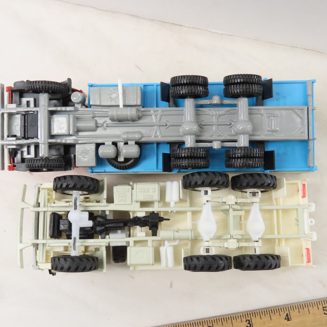 5 USSR & 5 Others Diecast Trucks- largest is 1:45 - 10