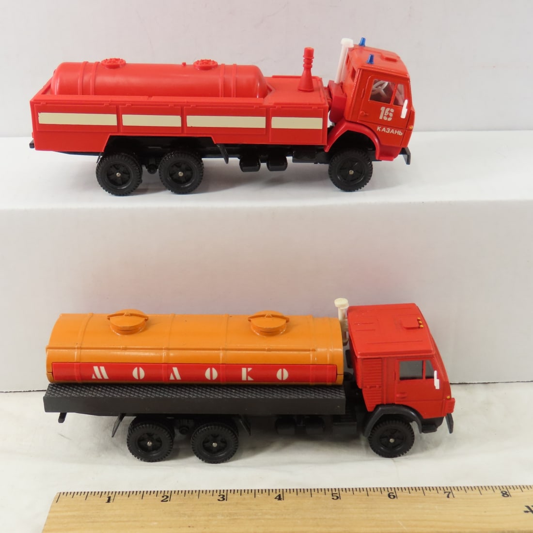 5 USSR & 5 Others Diecast Trucks- largest is 1:45 - 4