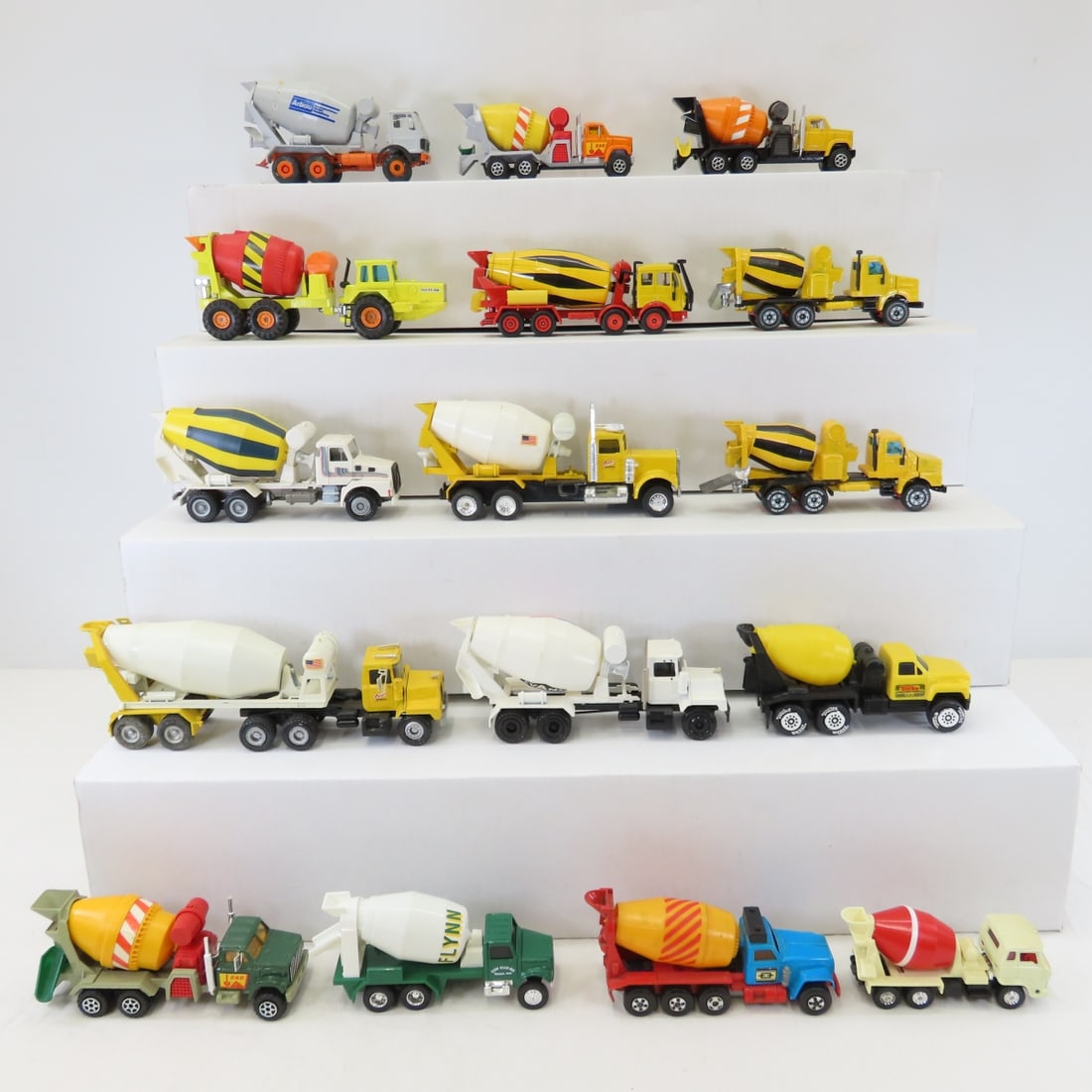 16 Diecast Concrete Mixers - most are 1:46 - 2