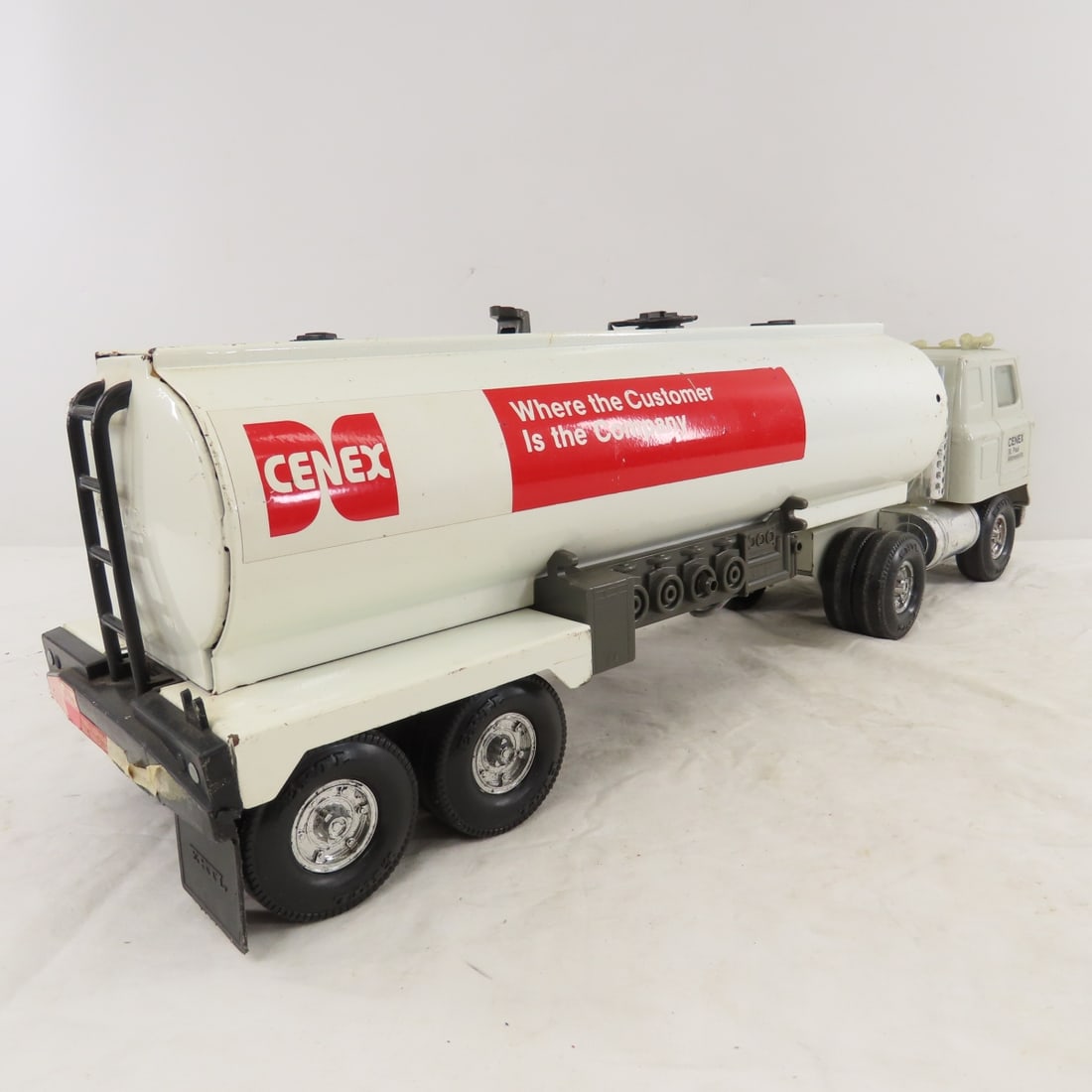 Original ERTL Pressed Steel COE Cenex Tanker Truck - 5