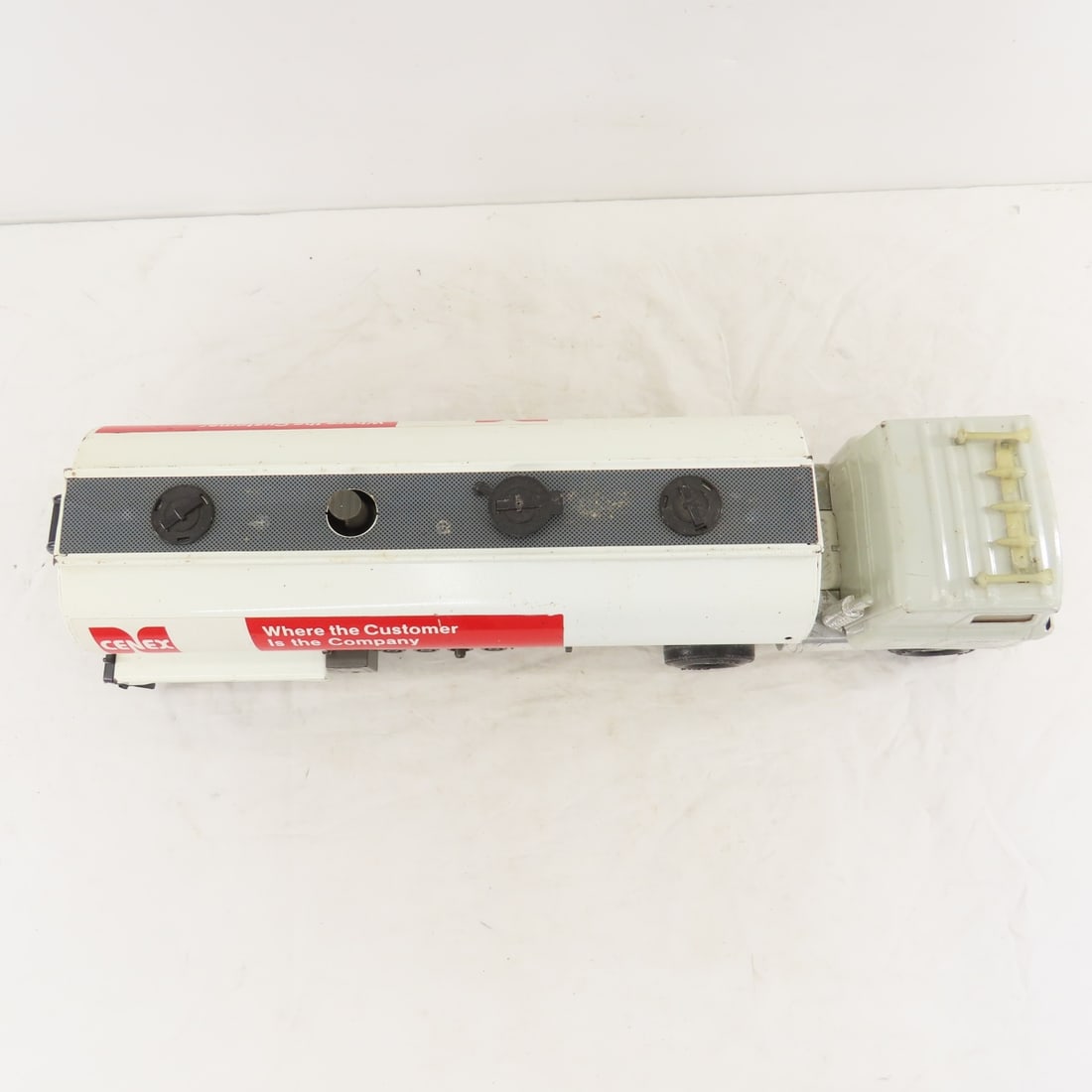 Original ERTL Pressed Steel COE Cenex Tanker Truck - 9