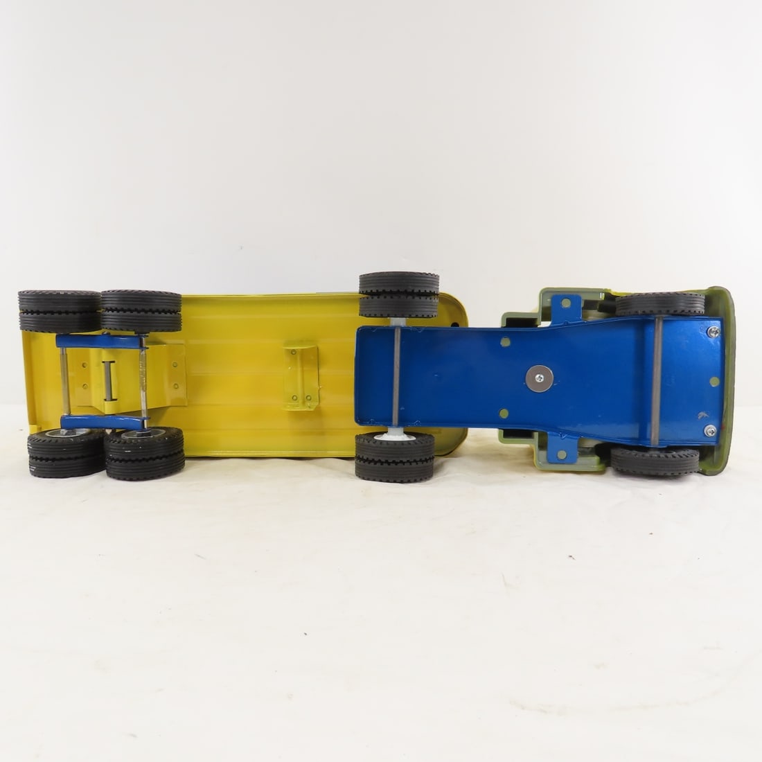Restored MARX Truck & Custom Michelin Trailer - 10