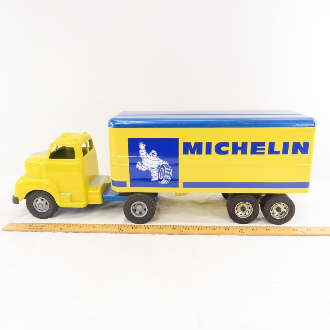 Restored MARX Truck & Custom Michelin Trailer - 2