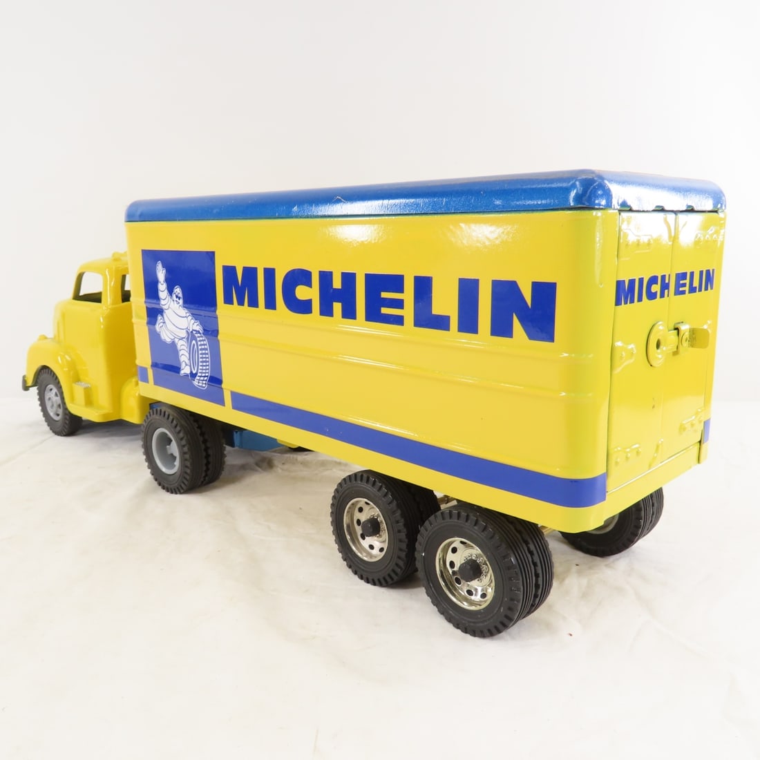 Restored MARX Truck & Custom Michelin Trailer - 3