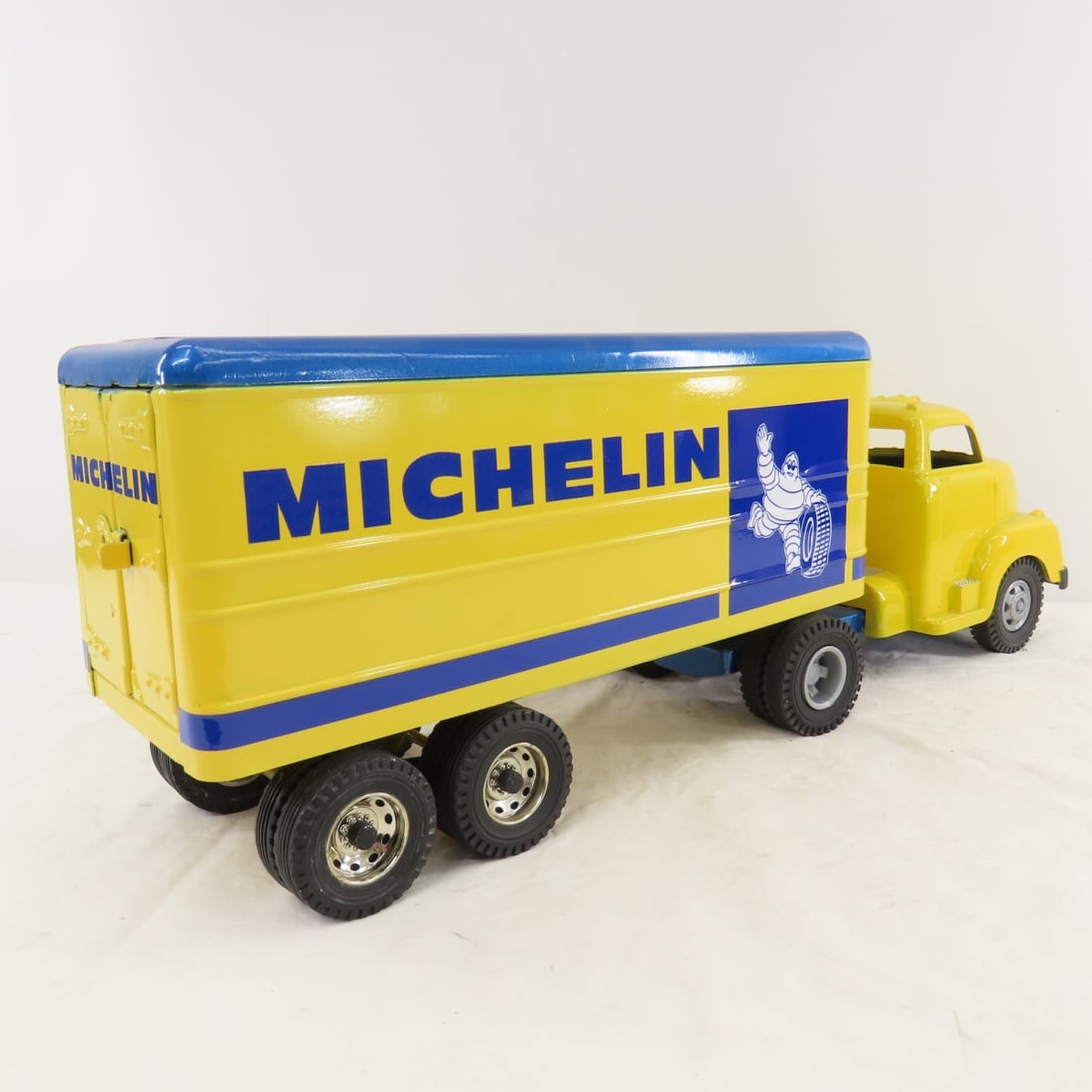 Restored MARX Truck & Custom Michelin Trailer - 5