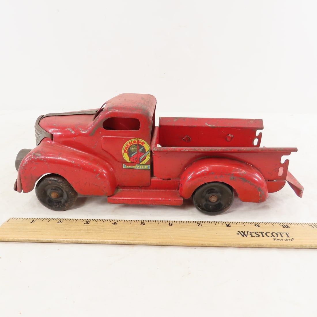Original MARX Pressed Steel Package Service Truck - 2