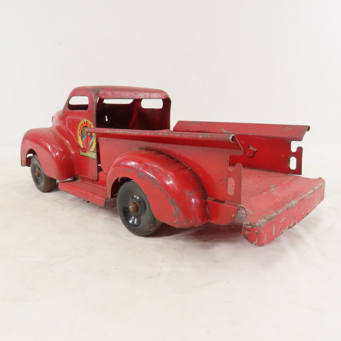 Original MARX Pressed Steel Package Service Truck - 3