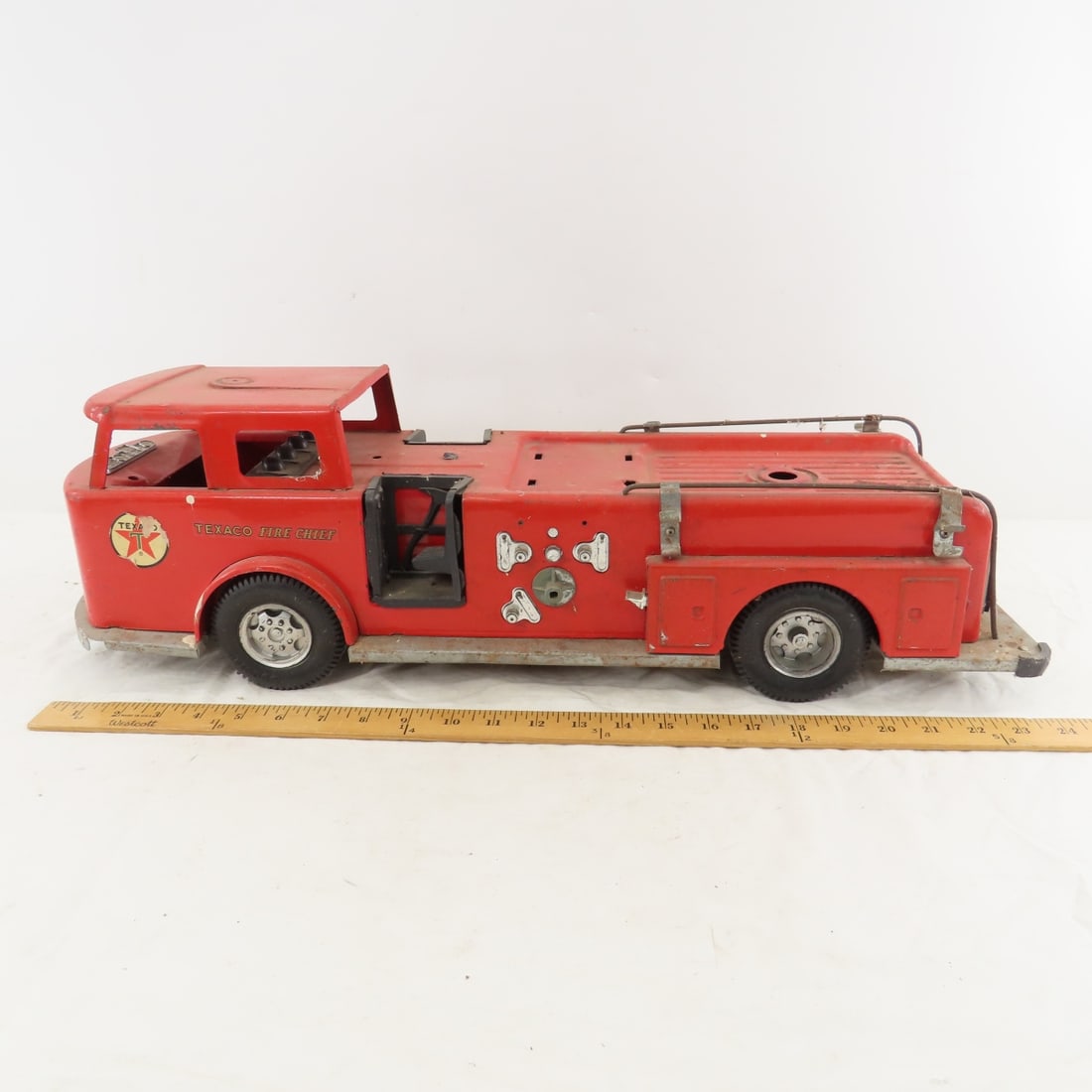 1960's Original Buddy L Fire Chief - Incomplete - 2