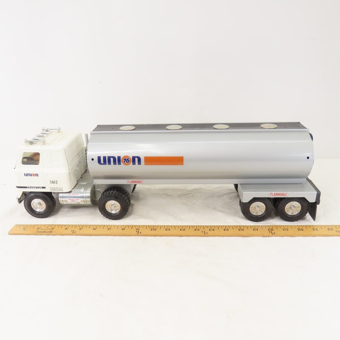 Original ERTL COE 76 & Mobil Tanker Trucks - 16