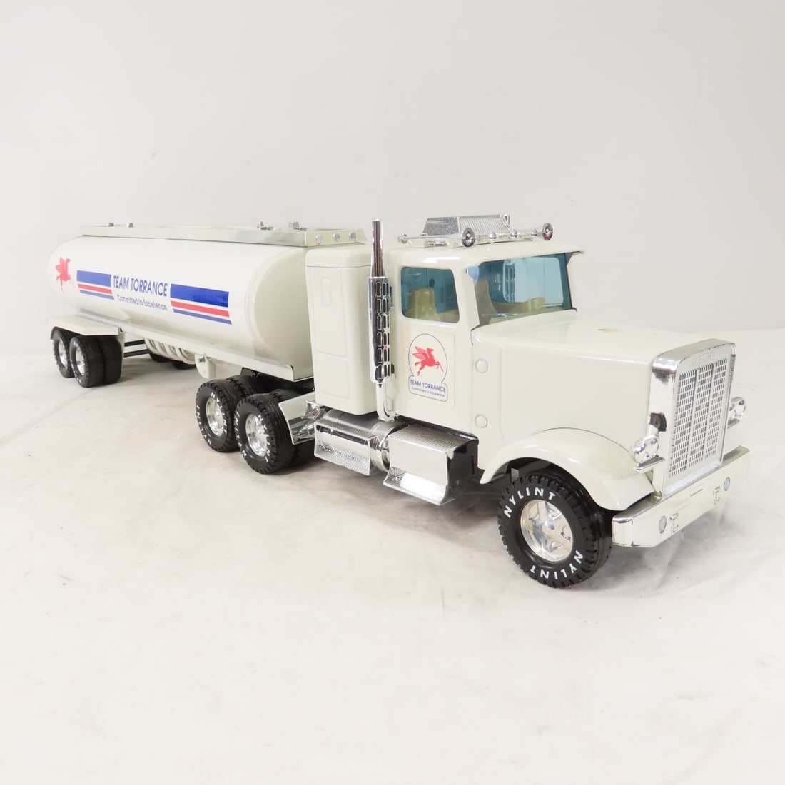 Vintage Nylint Mobil Team Torrance Tanker Truck - 7