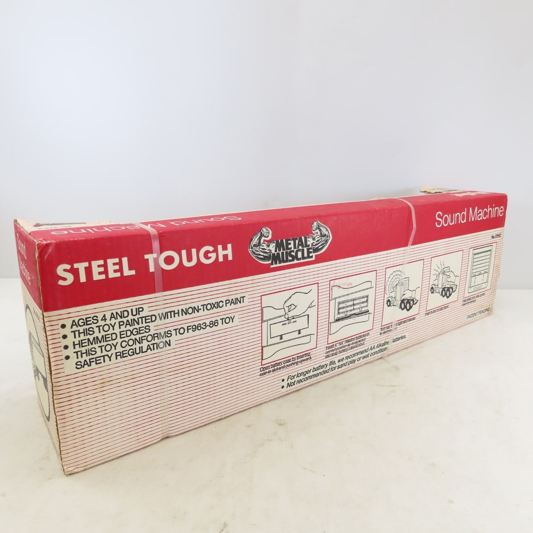 Nylint Metal Muscle Sound Machine No. 3770-Z w/box - 5