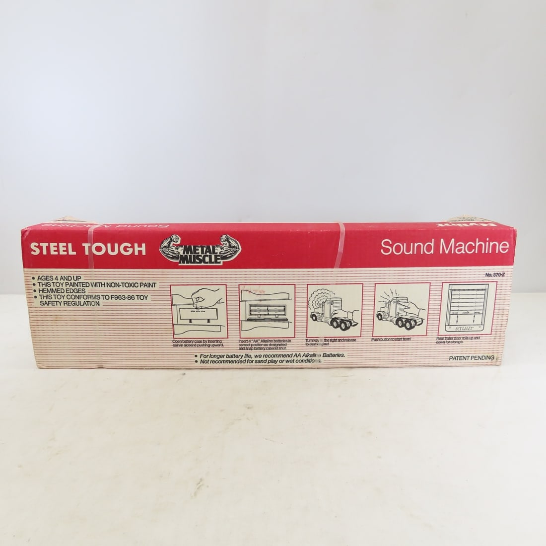 Nylint Metal Muscle Sound Machine No. 3770-Z w/box - 6