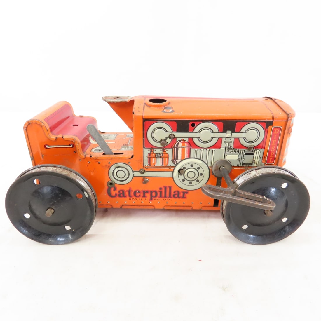 MARX Caterpillar Diesel Crawler - Works - 7