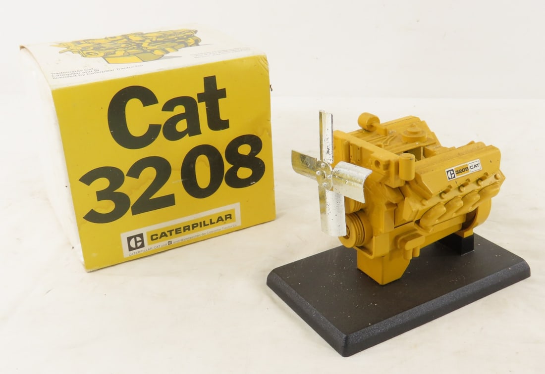 Caterpillar Cat 3208 Engine NZG 1:10 Scale w/Box: Caterpillar Cat 3208 Engine NZG 1:10 Scale w/Box - LOT SIZE 6x6x6" 2 LB All information and photos are intended to be as accurate as possible, but errors are possible. No item may be returned or