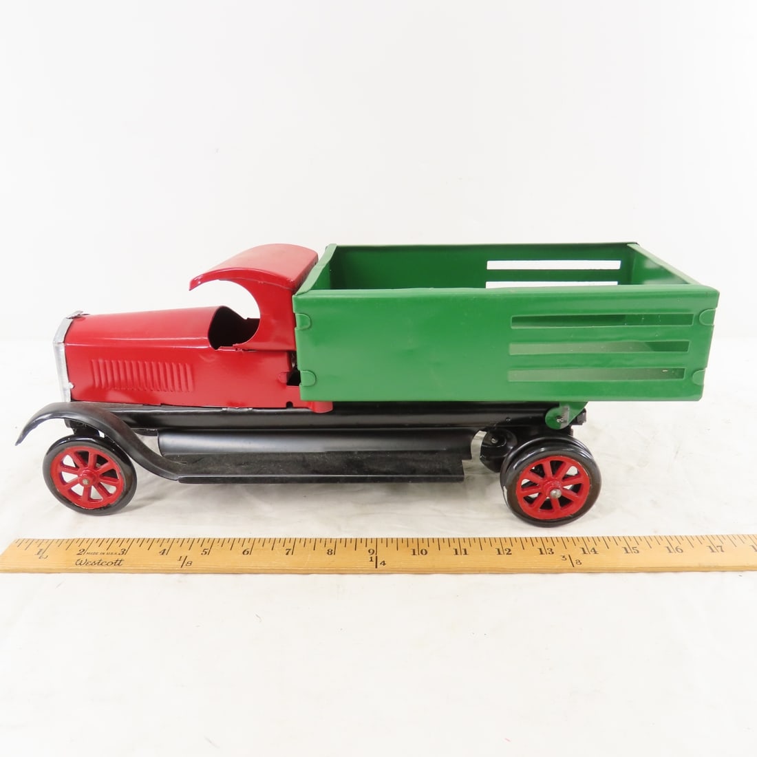 Turner Toys Pressed Steel Dump Truck - Restored - 2