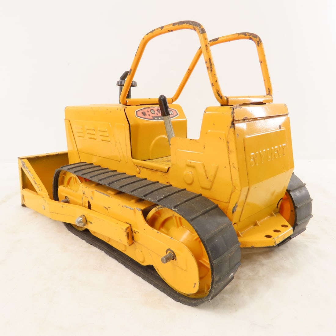 Vintage Nylint Bulldozer- Blade Lift Works - 3